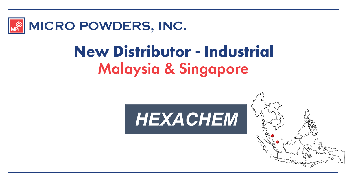 Micro Powders Inc. MPI Appoints Hexa Chemicals As New Distributor for